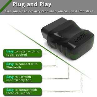 ELM327 V2.1 Code Reader Obd2 Scanner Bluetooth For IOS /Andr