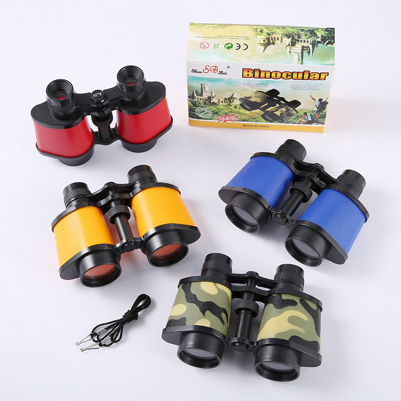 跨境8X30儿童玩具望远镜彩色橡胶手柄防滑儿童玩具双筒现货批发,户外/登山/野营/旅行用品,天文望远镜,淘宝优惠券,粉丝福利购,淘宝优惠卷
