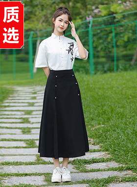 民国学院风毕业礼服套装