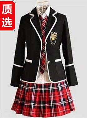 英伦风校服套装春季学院