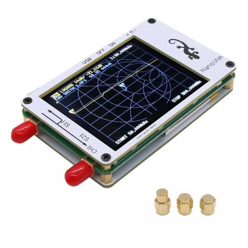 2.8寸矢量网络分析仪VNano VNA支持50KHz ~ 900KHz天线网络分析仪