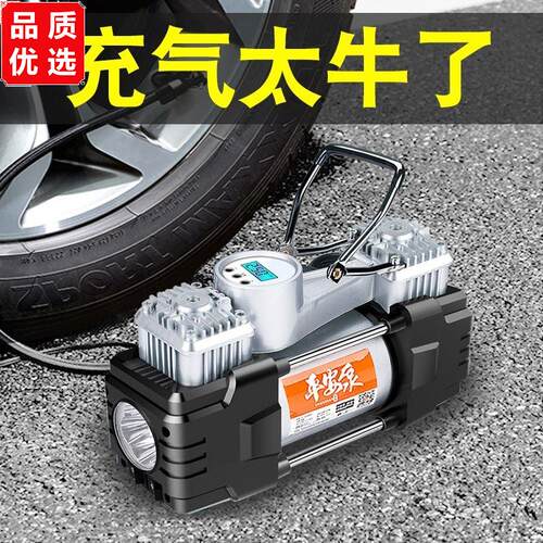 雷傲车载充气泵双缸220V1