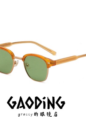 金属偏光太阳镜男复古