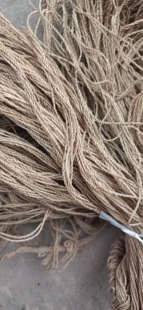 手工搓的苎麻绳，纳鞋底用，做腊肠腊肉挂绳用，纯天然环保