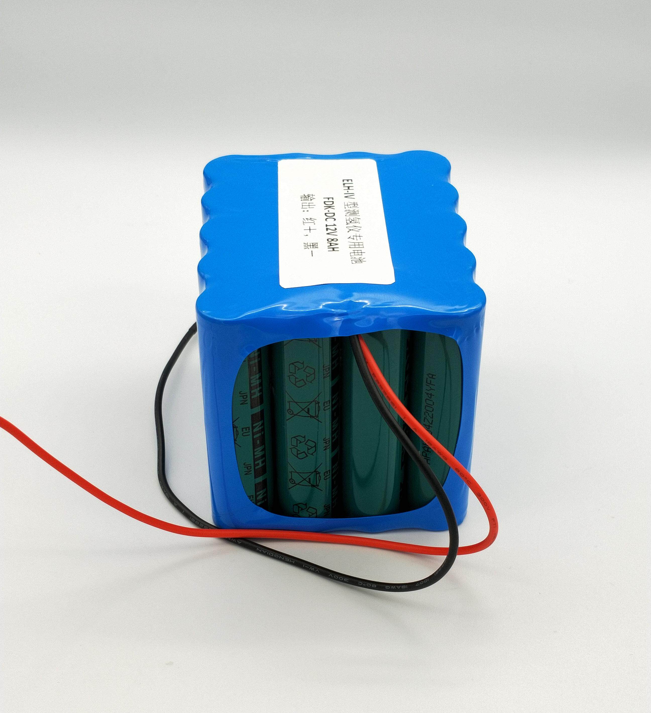 ELH-IV型测氢仪专用电池 铝熔体 镍氢DC NI-MH 12V8000mAh8AH电池