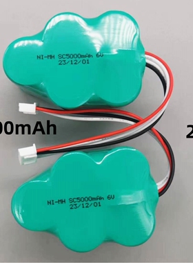 适用科沃斯扫地机电池通用TBD71叮叮CEN630当当530机器人配件组6V