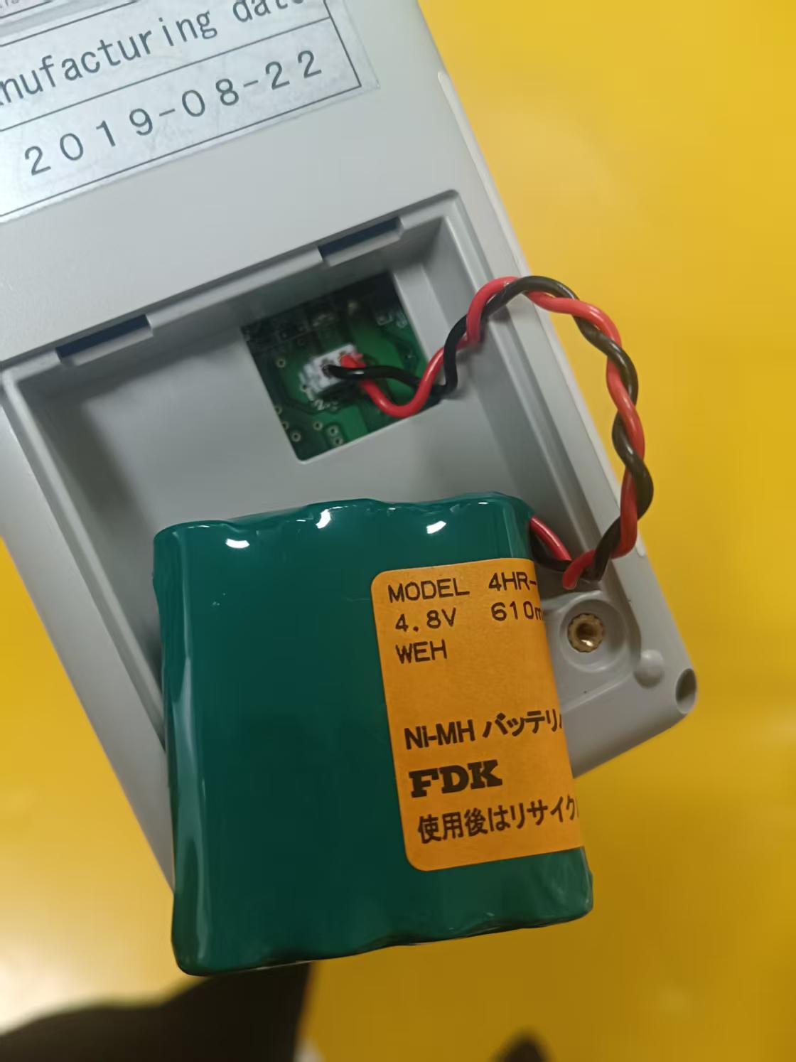 阻抗量测仪电池  FDK 4.8V 610mAh充电电池组