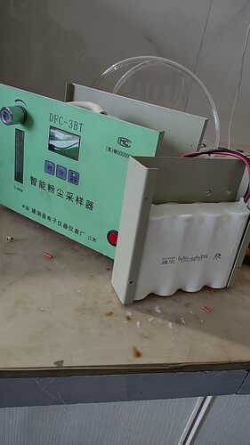 适用DFC-3BT智能粉尘采样器电池 9.6V 2.5Ah充电电池组