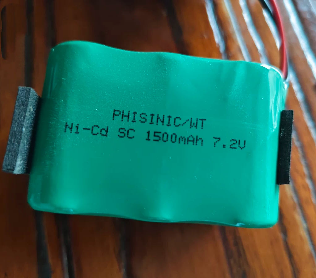 PHISINIC飞时多功能充电手提式吸尘器电池 Ni-Cd SC 1500mAh 7.2V