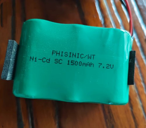 PHISINIC飞时多功能充电手提式吸尘器电池 Ni-Cd SC 1500mAh 7.2V