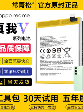 适用Realme真我V70手机V60pro电池V50s/V30t原装v23i/V11S/V13/15
