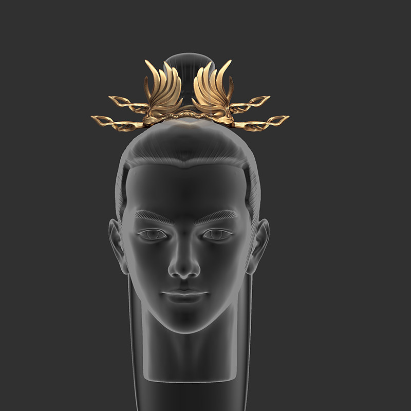 特价古代玄幻仙侠男女束发将领女侠头冠