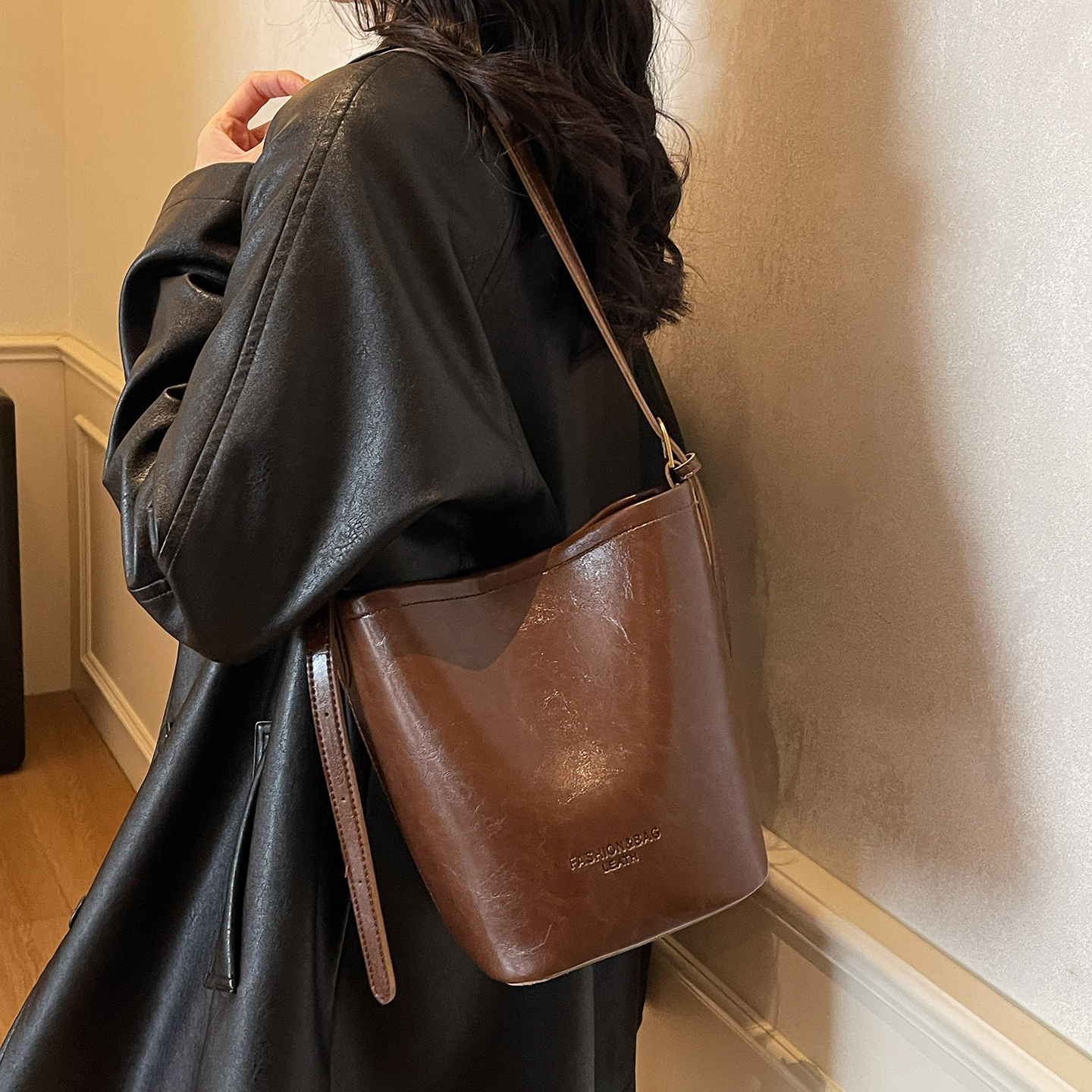 大容量高级感复古2025秋冬新款