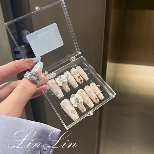 LinLin手工定制简约极光穿戴甲