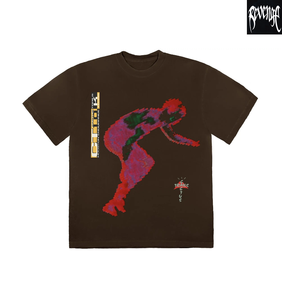 Travis Scott Digital T-shirt数码影像印花短袖