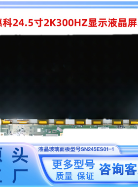 24.5寸显示器屏幕2K300HZ液晶玻璃换屏SN245ES01-1电竞面板高刷新