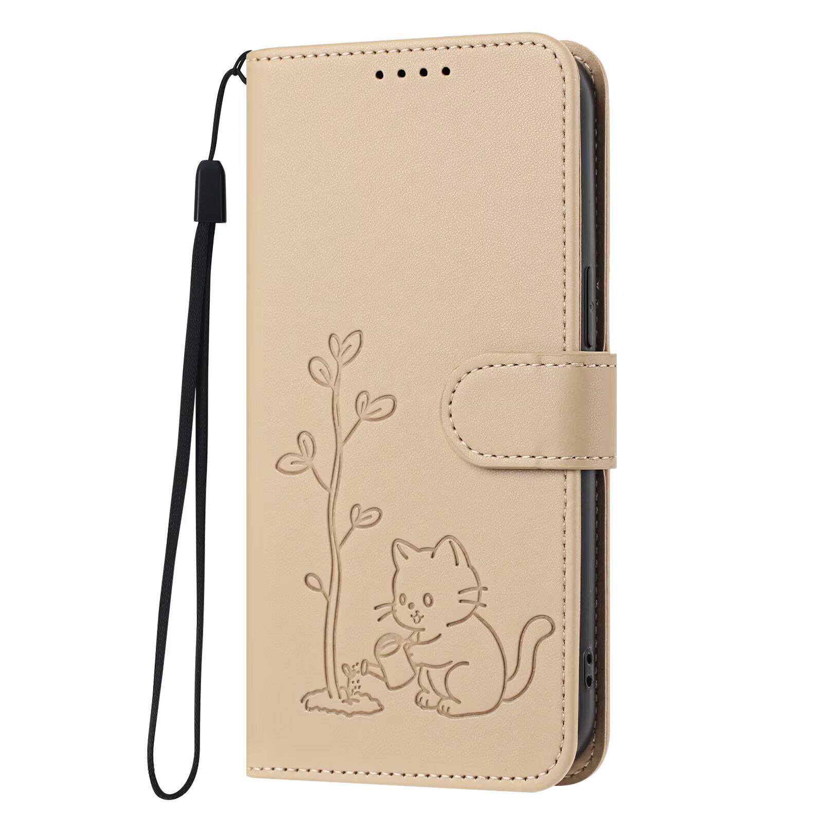 小猫浇树适用iPhone17air/16/15/14plus/13/12promax苹果11promax翻盖手机壳6s皮套7/8plus