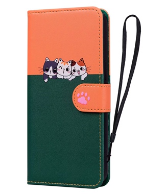 萌宠适用iphone17/16/15/14/13promax苹果12/11pro/XR/xsmax翻盖手机壳6s皮套7/8plus/5S