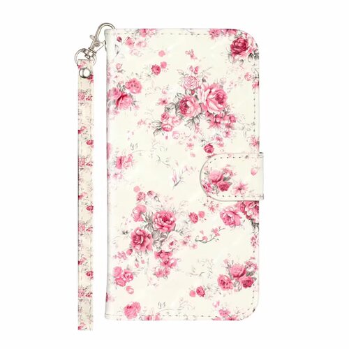 蔷薇花适用iPhone17/16/15/14/13/12/11promax/xr翻盖5s手机壳6s皮套78plus