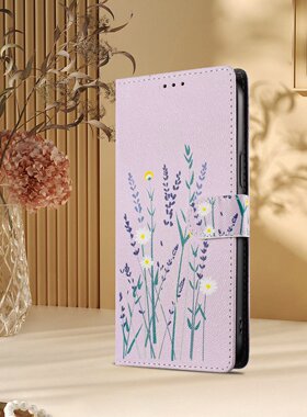 薰衣草适用iPhone17air/16E/15/14/13/12promax苹果11/xr/xsmax翻盖手机壳6s皮套7/8plus