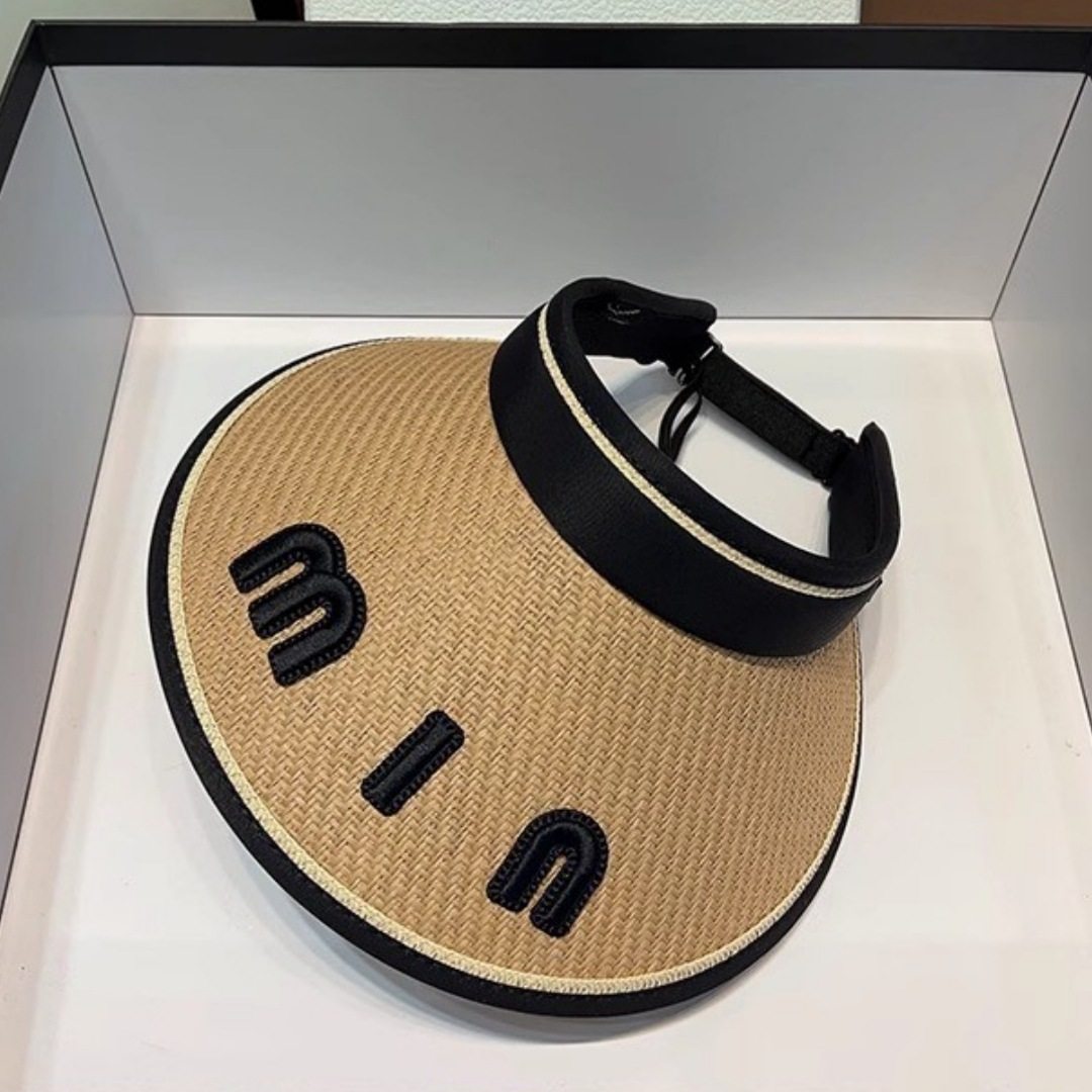 2024夏季新款黑胶空顶帽子女可折叠沙滩大檐百搭草编防晒帽子,服饰配件/皮带/帽子/围巾,防晒袖套,淘宝优惠券,粉丝福利购,淘宝优惠卷