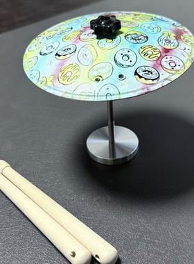 Car Cymbal Air Vent Mini Drum Crash Cym桌面碰撞镲片迷你鼓镲