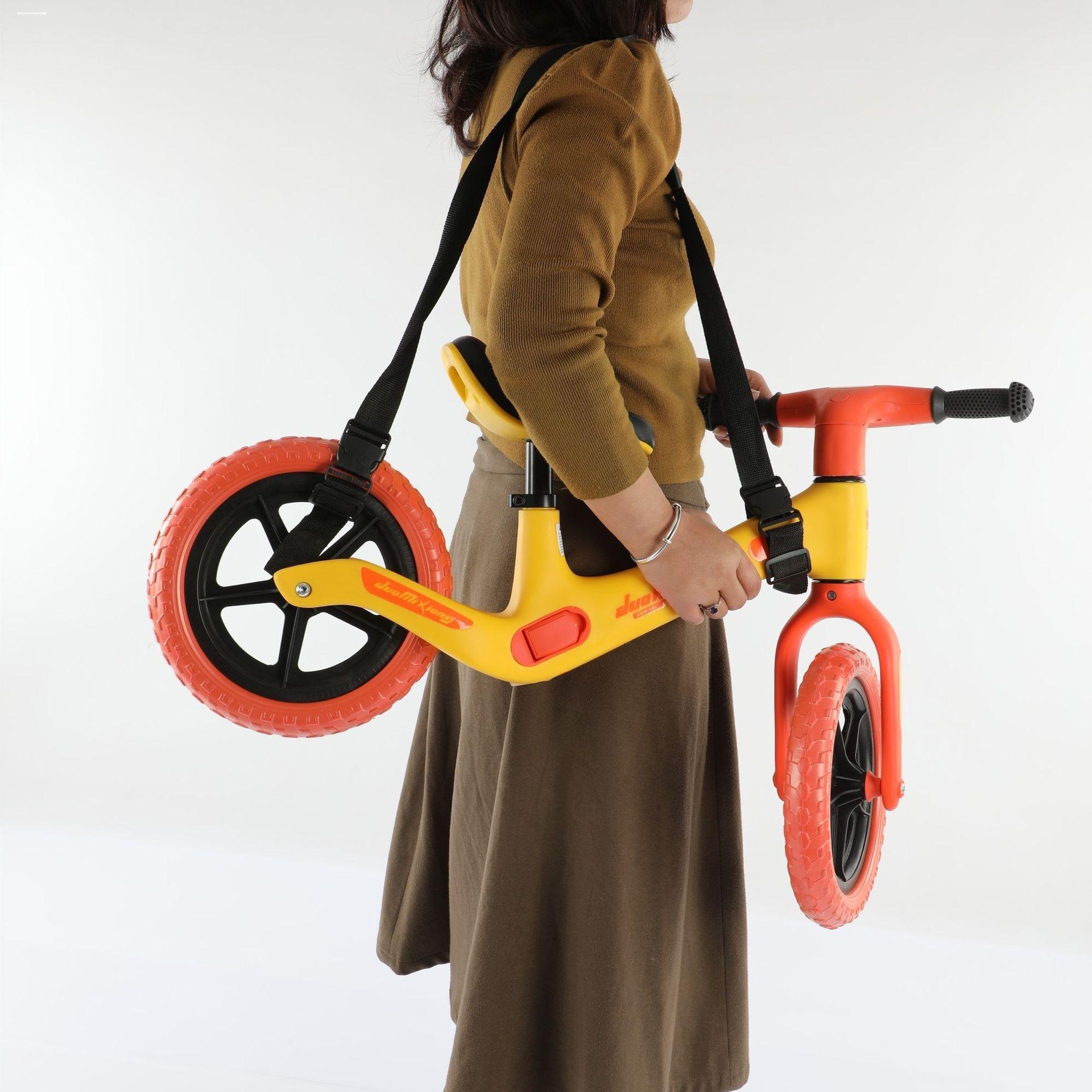 儿童滑步车便携单肩背带