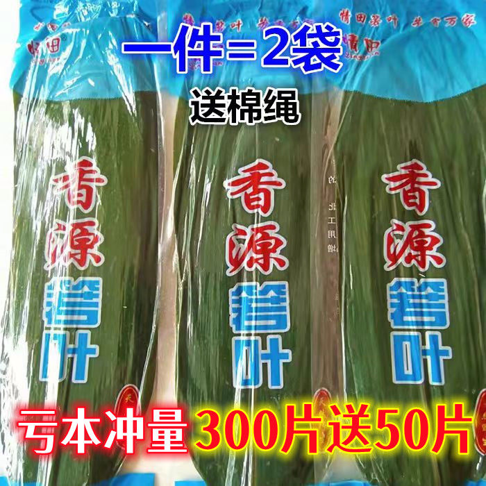 新鲜粽叶精选大号野生农家箬叶香源100片真空家用商用端午包粽子