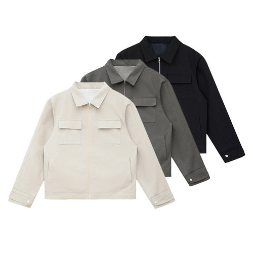 ANYWEARcleanfit哈林顿夹克外套