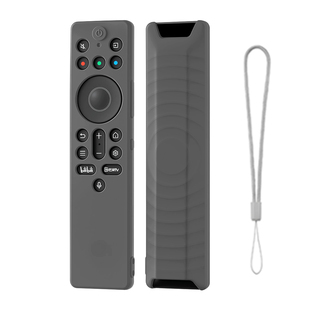 适用TCL雷鸟遥控器保护套鹤6pro加厚硅胶套Q10K可爱透明全包防尘