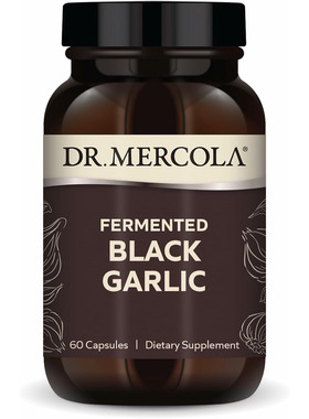 Dr. Mercola Fermented Black Garlic, 60 Capsules