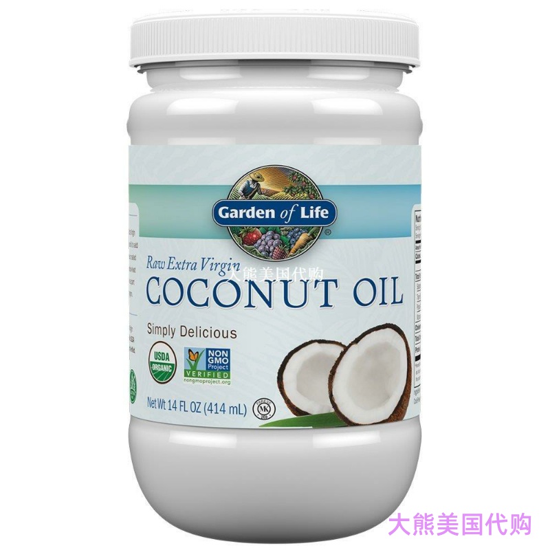 Garden of Life Organic Extra Virgin Coconut Oil, 14 Ounce