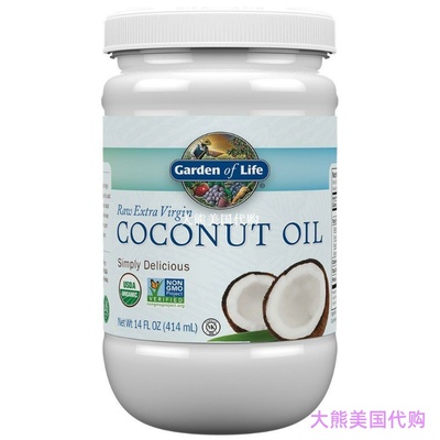 Garden of Life Organic Extra Virgin Coconut Oil, 14 Ounce