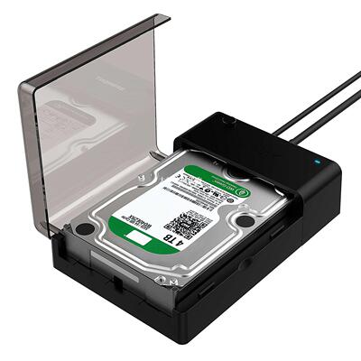 Sabrent USB 3.0 to SATA External Hard Drive Lay-Flat Docking