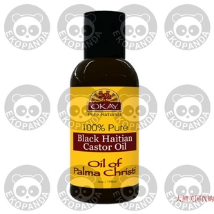 OKAY Ounce Castor Black Oil Haitian Pure