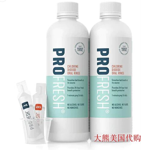 ProFresh Oral Rinse, Month Fresh Breath Kit
