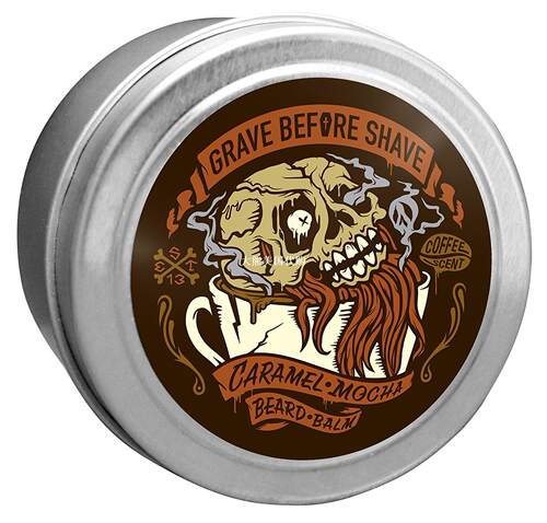 Caramel Mocha Blend Beard Balm (Caramel Mocha Coffee scent)