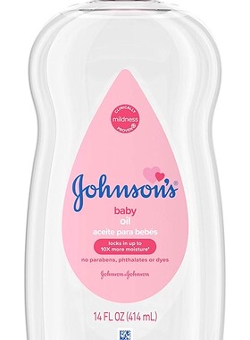 Johnson & Johnson Baby Oil Original, 14 Ounce