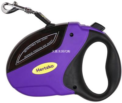 Hertzko Heavy Duty Retractable Dog Leash, up to 110lbs