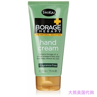 ShiKai - Natural Hand Cream (Fragrance-Free, 2.5 Ounces)