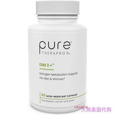 Pure Therapro Rx DIM 3 +, Estrogen Metabolism Support