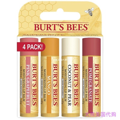 Burt's Bees Natural Moisturizing Lip Balm, Superfruit