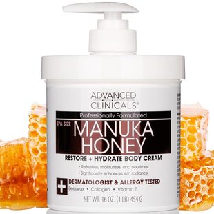 Honey Manuka Clinicals Cream Hydrate Body Restore Advanced