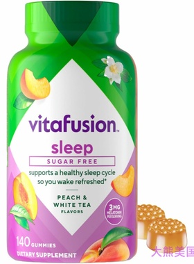 Vitafusion Melatonin, Awake Refreshed for Sleep, 140 Gummies