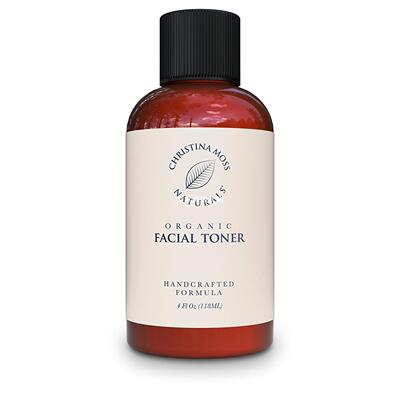 Face Toner for All Skin Type by Christina Moss Naturals, 4oz