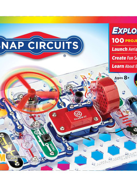 Snap Circuits Jr. SC-100 Electronics Discovery Kit 捕捉电路