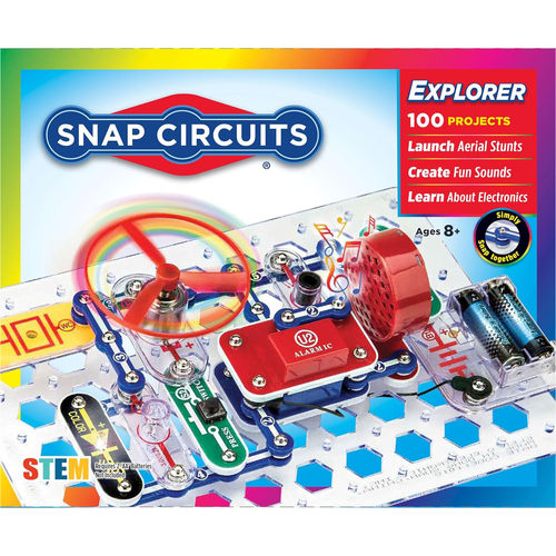 Snap Circuits Jr. SC-100 Electronics Discovery Kit 捕捉电路