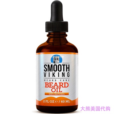 Smooth Viking Beard Oil for Men Use with Balm & Conditioner