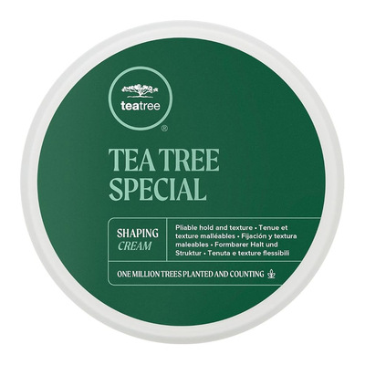 Tea Tree Shaping Cream Hair Styling Cream, Long-Lasting Hold