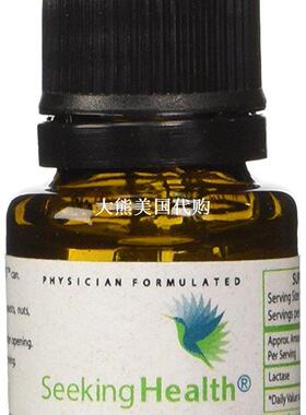 Seeking Healty Lactase Drops 15ml, Lactase Enzyme Supplement